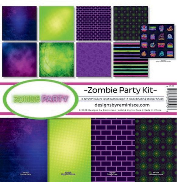 Reminisce Zombie Party Collection Kit
