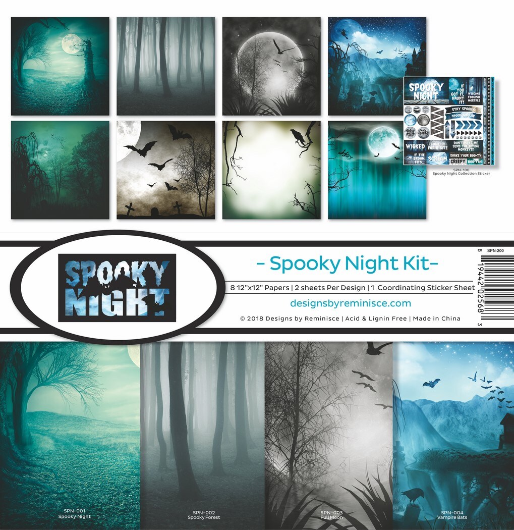 Reminisce Spooky Night Collection Kit