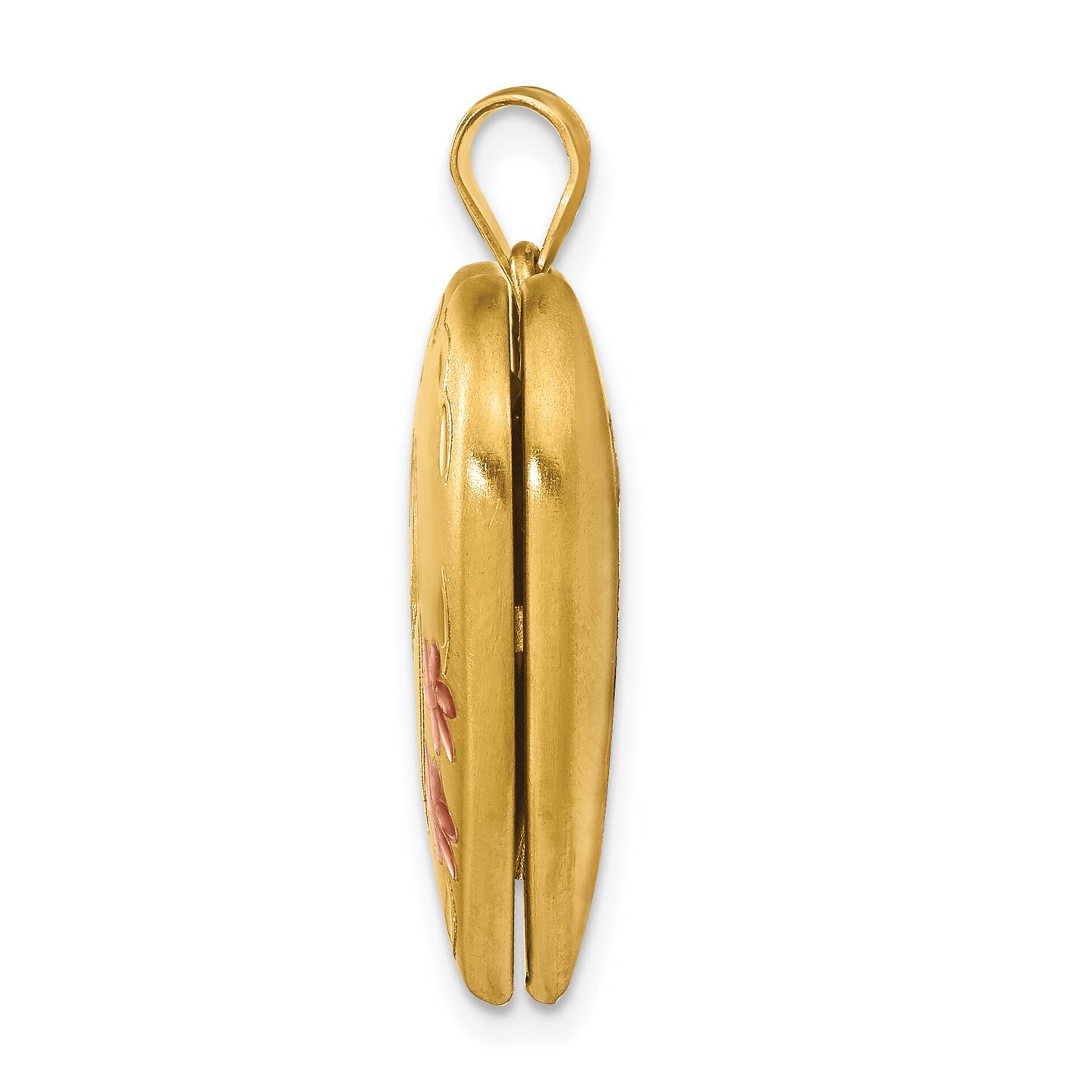 14k Two-Tone Gold Native American Dreamcatcher Pendant - Handmade In USA, Gift Box Included - View #8