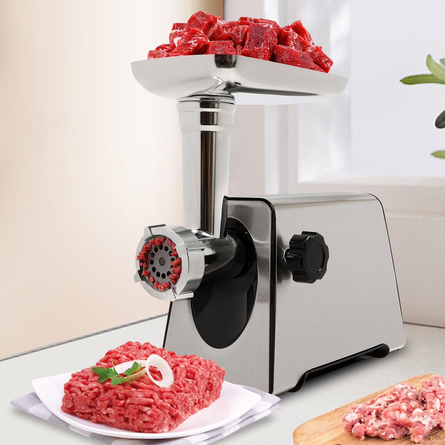 Kitcheniva 2800W Heavy Duty Electric Meat Grinder