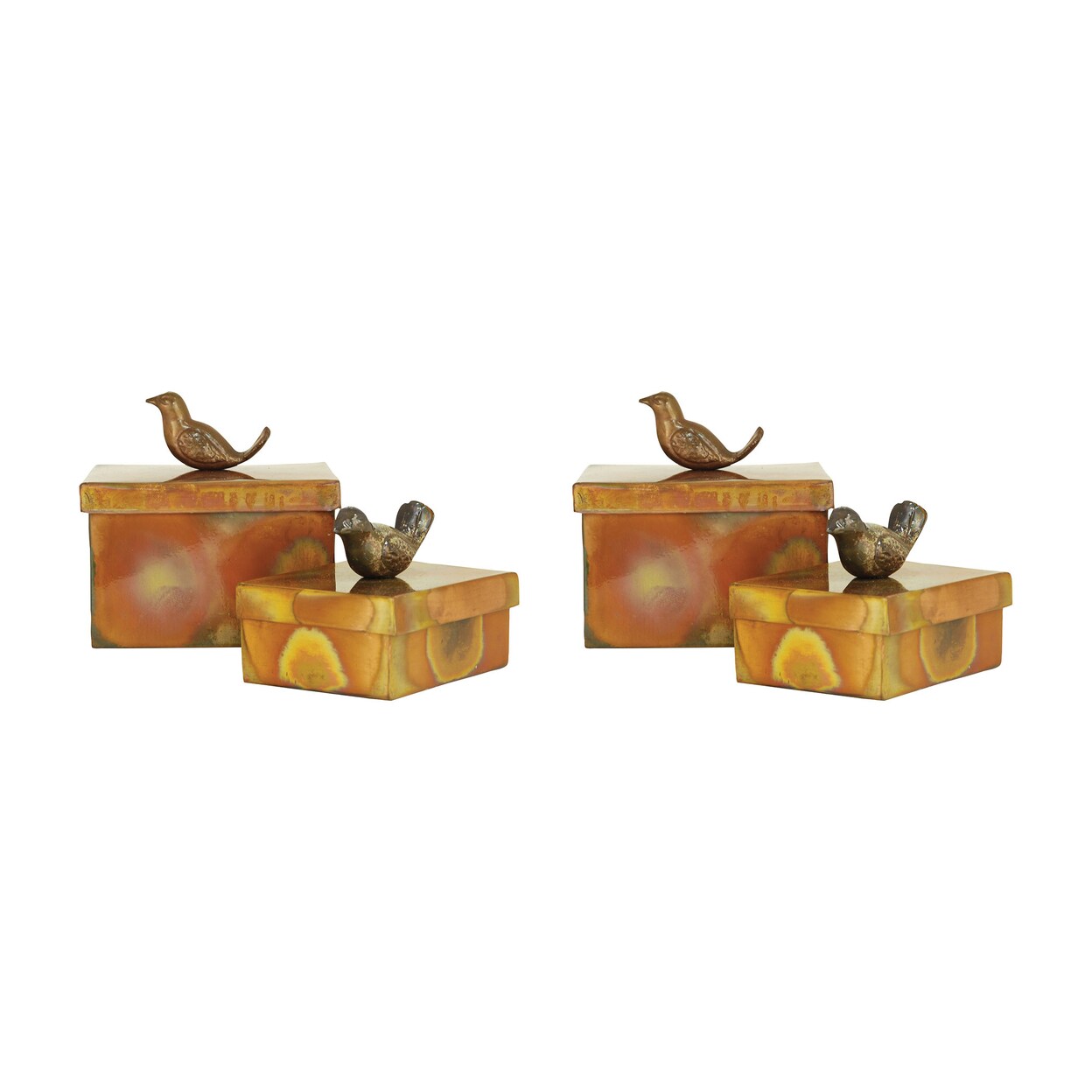 Woodlands Boxes (Set Of 2)