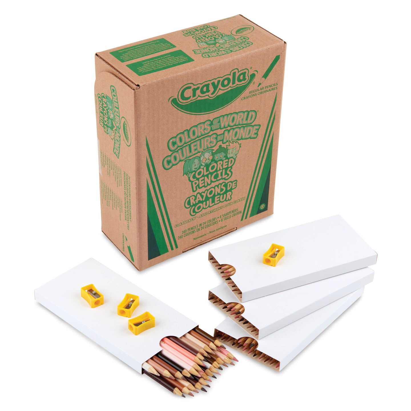 Crayola Colors of the World Pencils Classpack of 240 Michaels