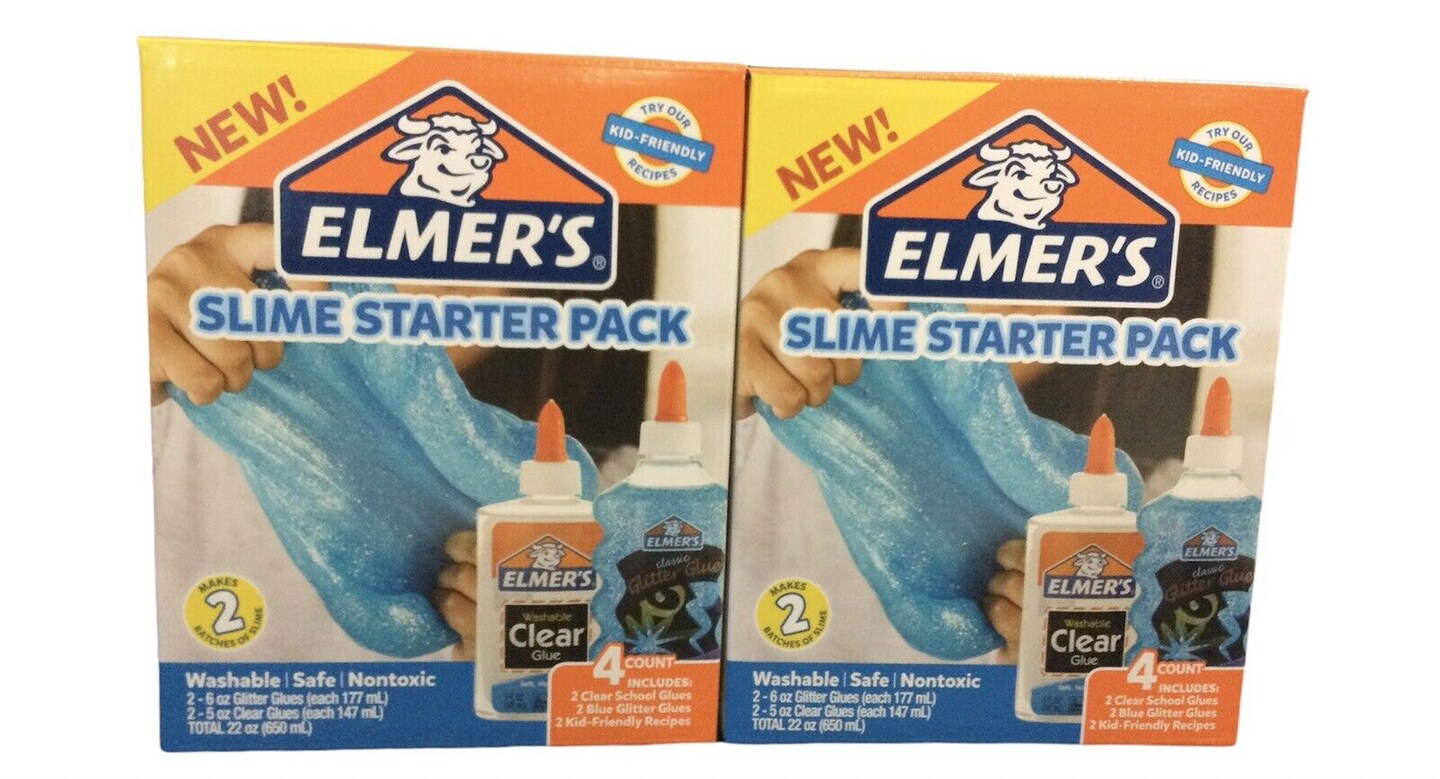 Elmer&#x27;s Washable Glitter Slime Starter Pack Kit