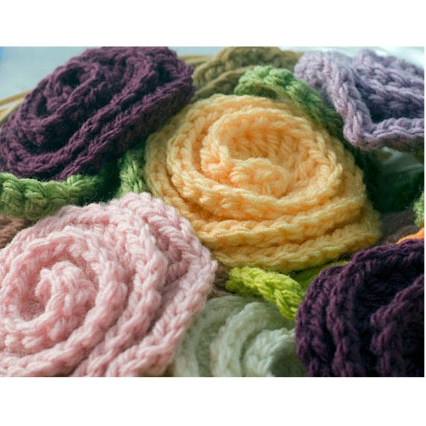 product name is Set of 5 Japanese Tawashi Pot Scrubbers, Eco Friendly