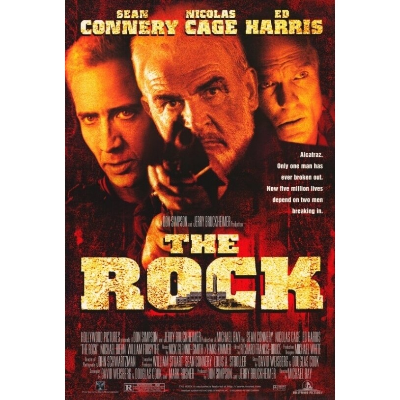 Pop Culture Graphics The Rock Movie Poster Print (27 x 40) - Item  MOVCF9205
