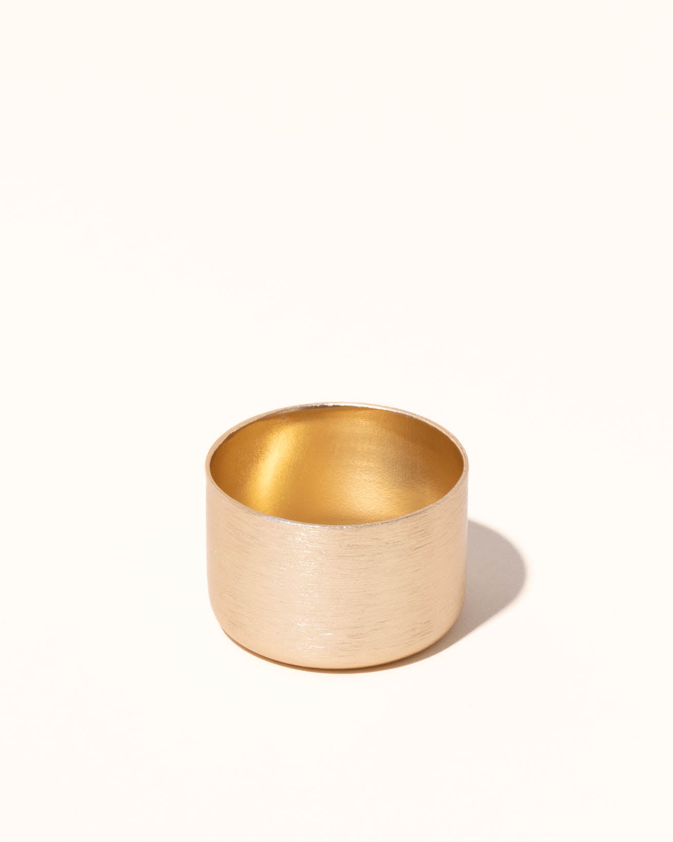 Lustrous Gold Tealights Candle Vessels