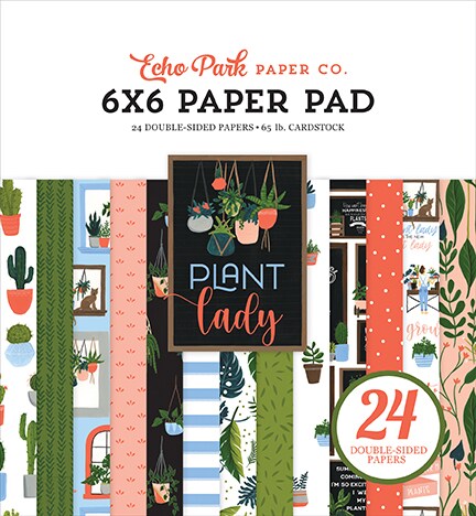 Echo Park Plant Lady 6x6 Paper Pad