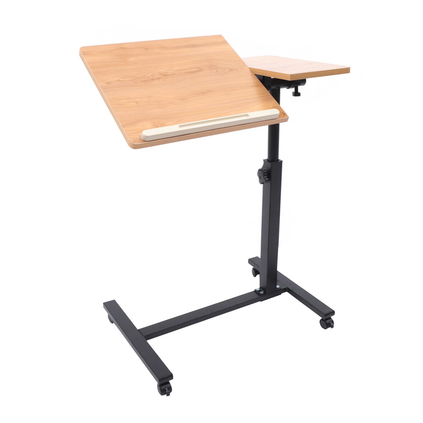 Kitcheniva Adjustable Rolling Cart Table Stand