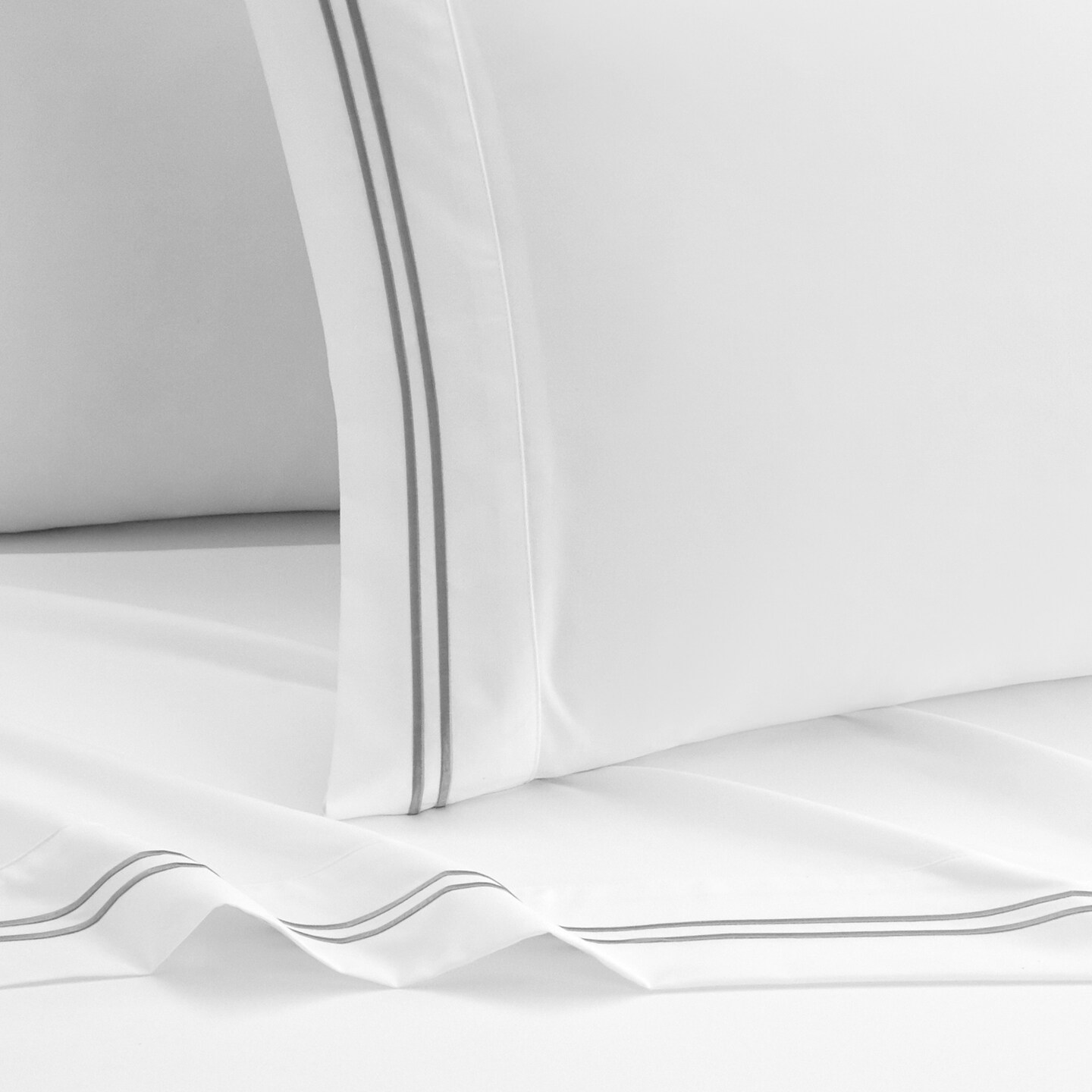 Chic Home NYandC Home McKenna 4 or 3 Piece Sheet Set Super Soft Sheets With Dual Stripe