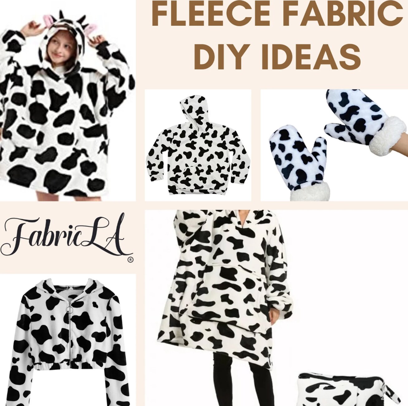 FabricLA | Fleece Fabric By The Yard | 72&#x22;X60&#x22; Inch Wide | Anti Pill Polar Fleece | Soft, Blanket, Throw, Poncho, Pillow Cover, PJ Pants, Booties, Eye Mask- Navy (2 Yard)