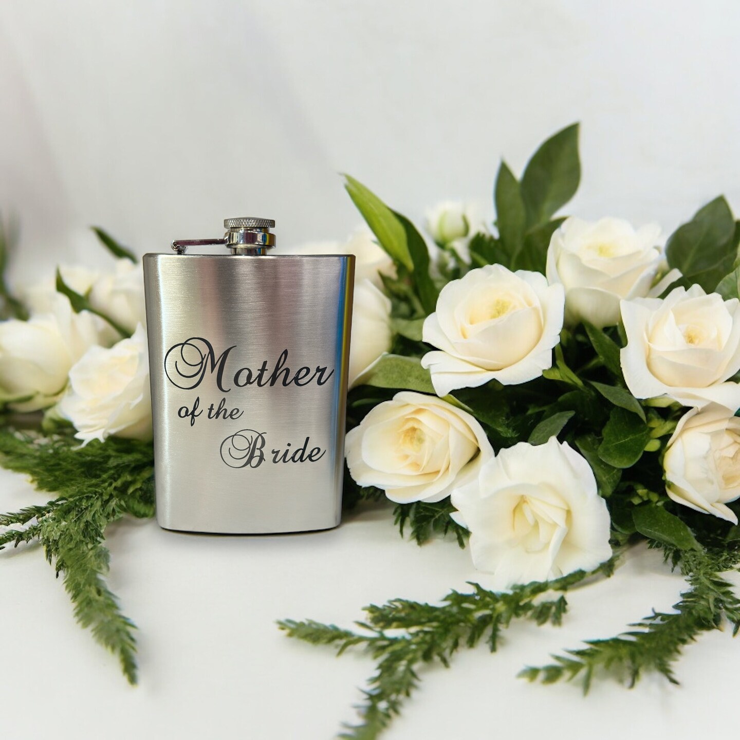 8oz Mother of the Bride Stainless Steel Flask