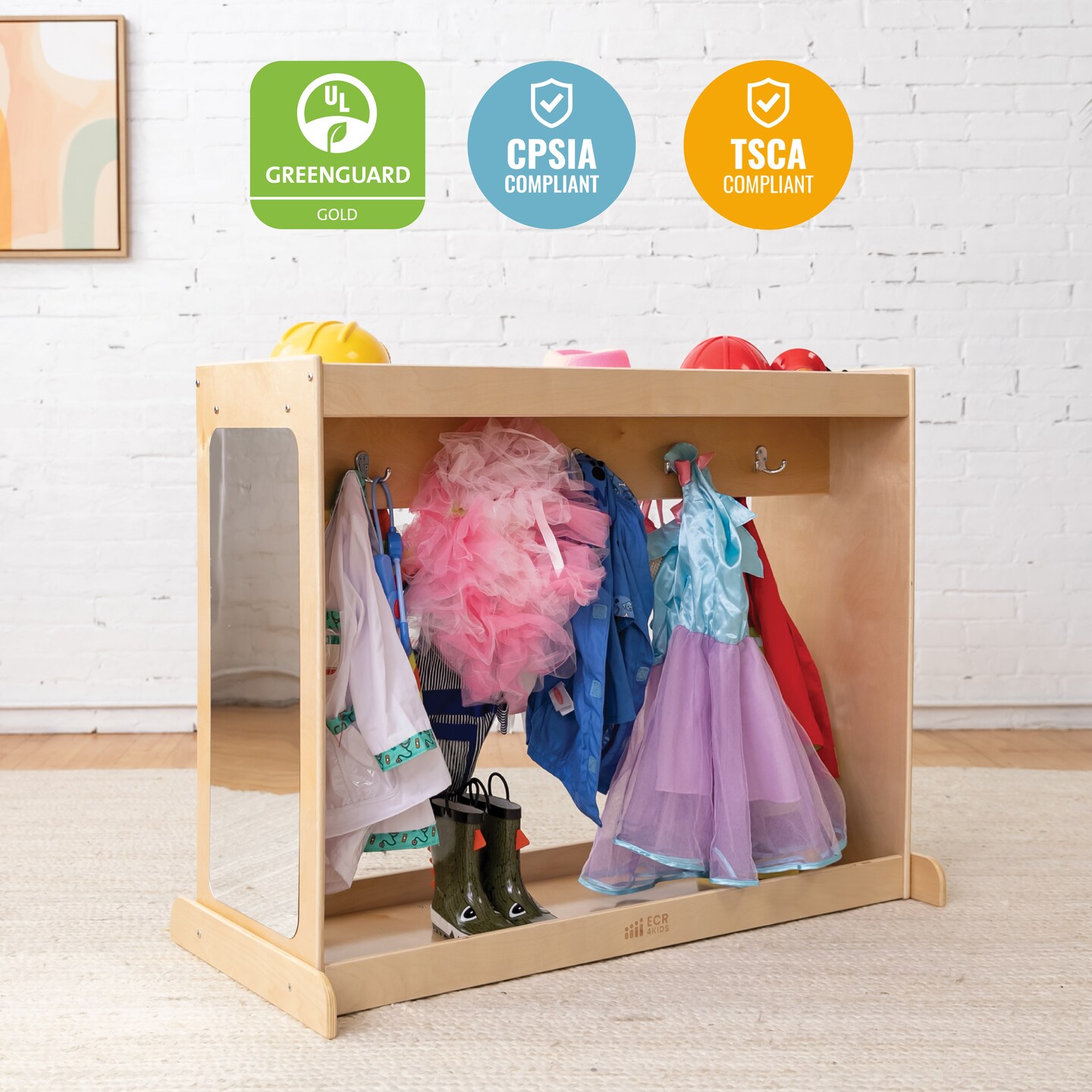 Streamline Dress-Up Island, Costume Organizer