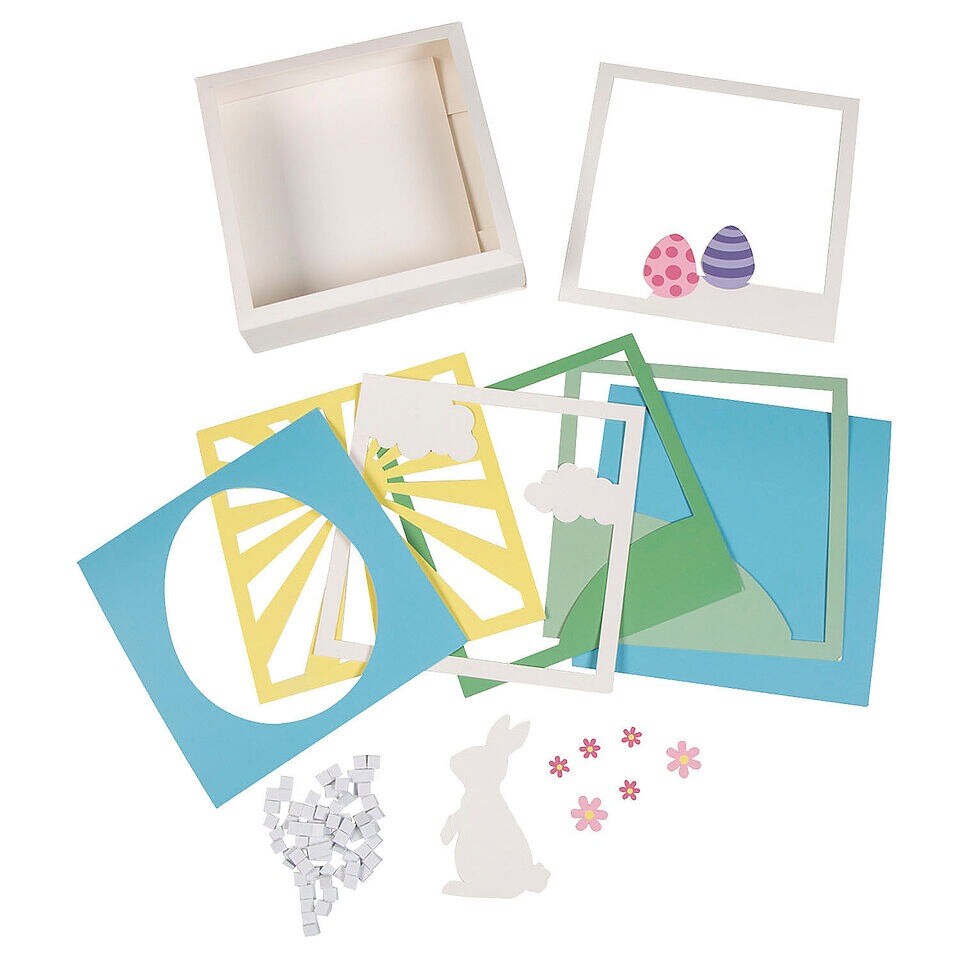 Easter Paper Layering Scene Craft Kit