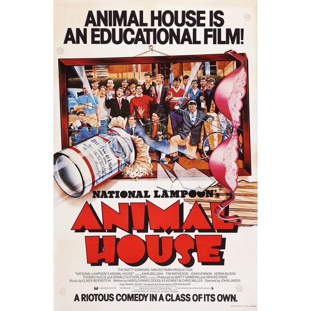 Posterazzi Animal House Movie Poster Masterprint