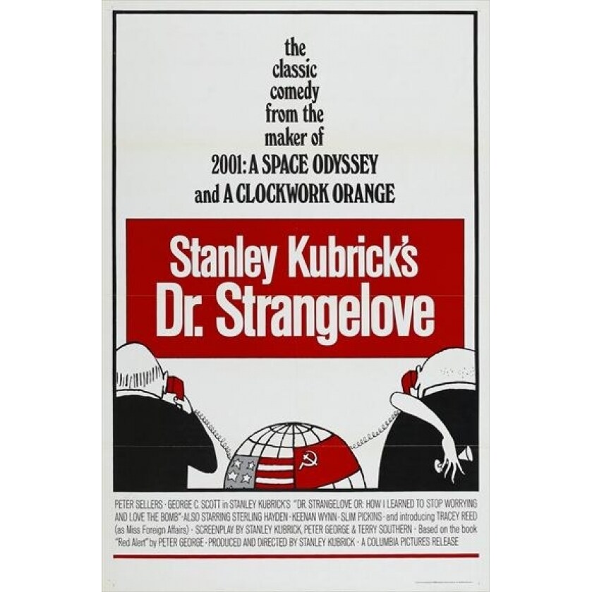 Pop Culture Graphics Dr. Strangelove or: How I Learned to Stop Worrying and Love the Bomb Movie Poster Print (27 x 40) - Item MOVCJ5249