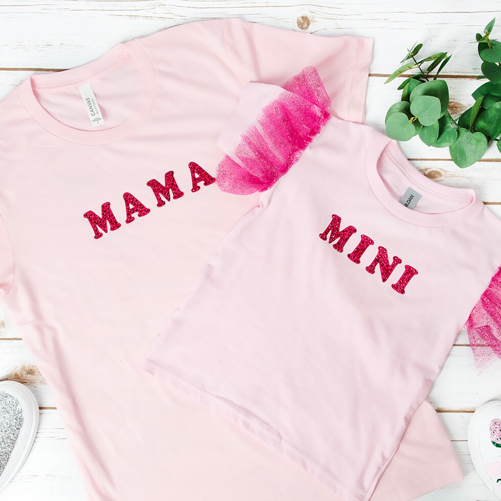Crystalized Mama + Mini Matching Shirts