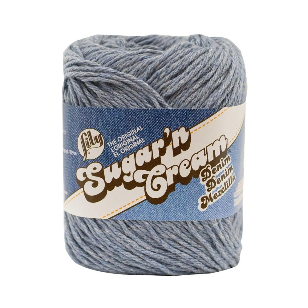 Lily Sugar &#x27;N Cream Solid Yarn - Stonewash