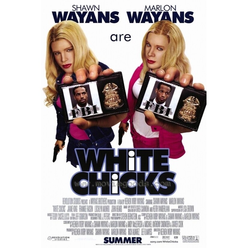 Pop Culture Graphics White Chicks Movie Poster Print (27 x 40) - Item MOVGF3389