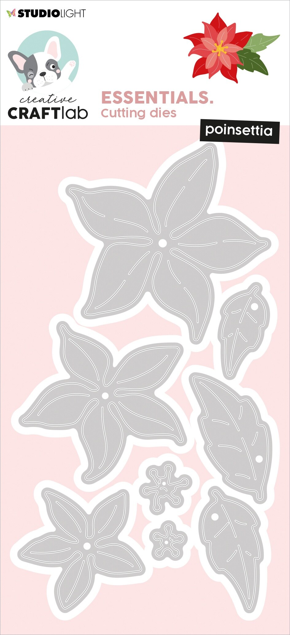 Studio Light Essentials Cutting Die-Nr. 702, Poinsettia
