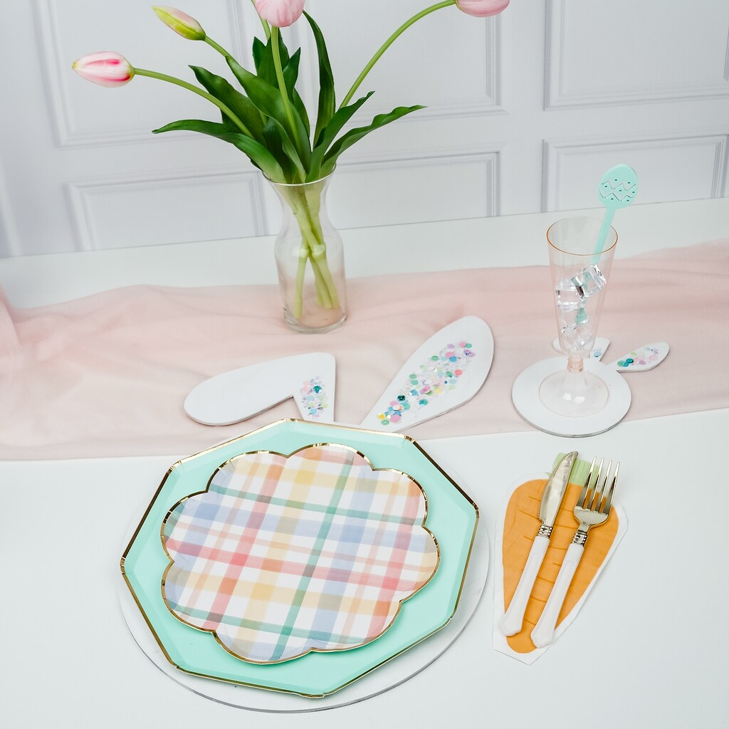 Unfinished Wood Bunny Coasters/Chargers 4"-13”, 1/8" Thick |Woodpeckers