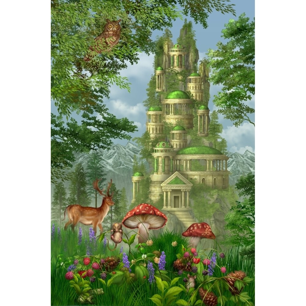 Posterazzi City Of Coins Poster Print by Ciro Marchetti