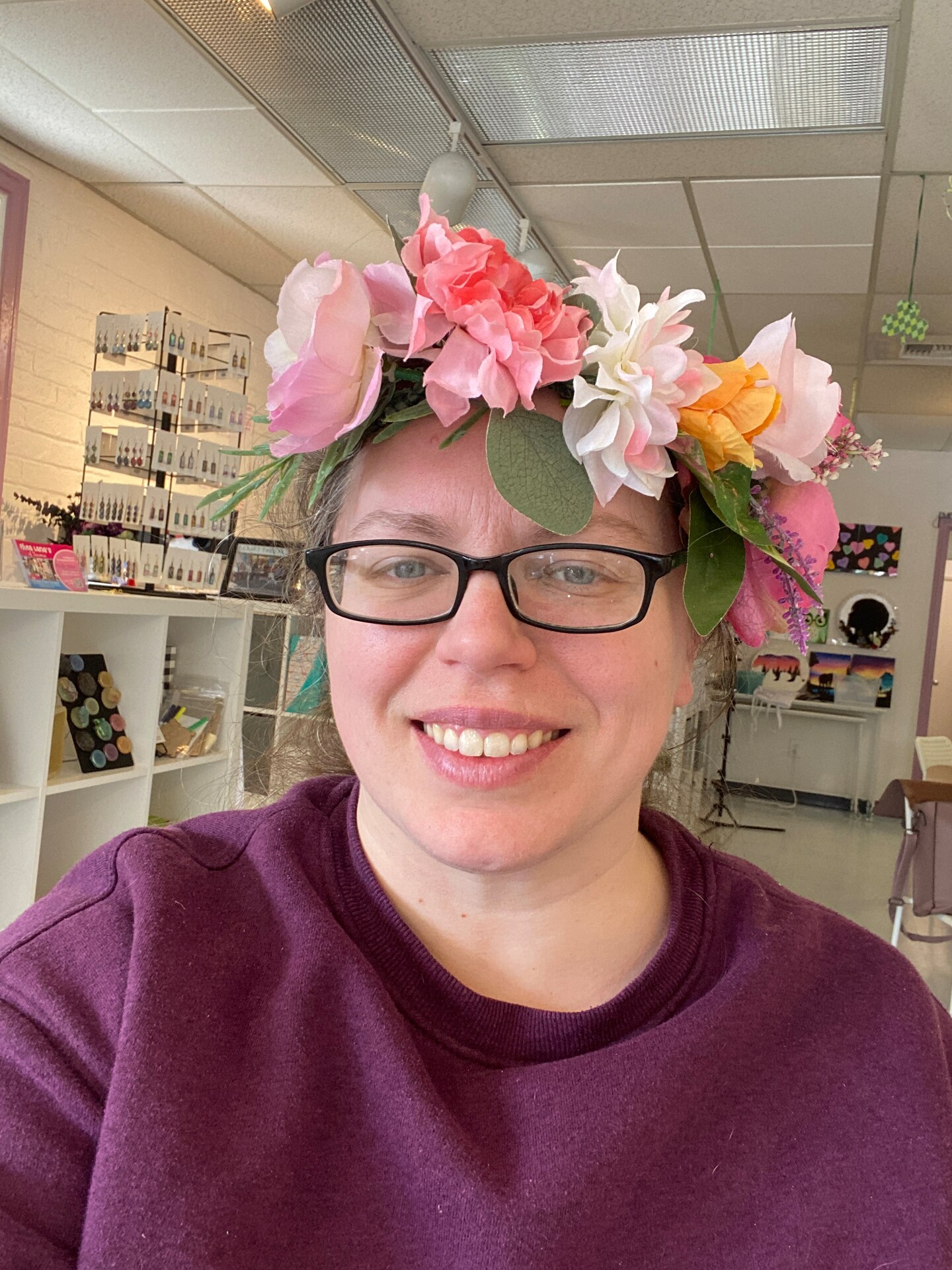 Make a Spring Fairy Princess Flower Crown image 1