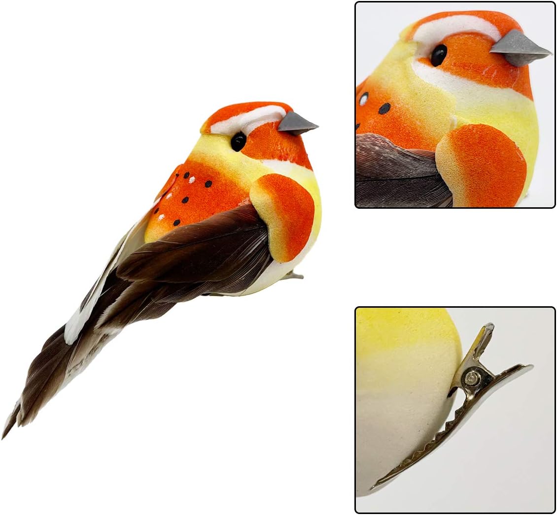 Decorative Realistic Clip Birds