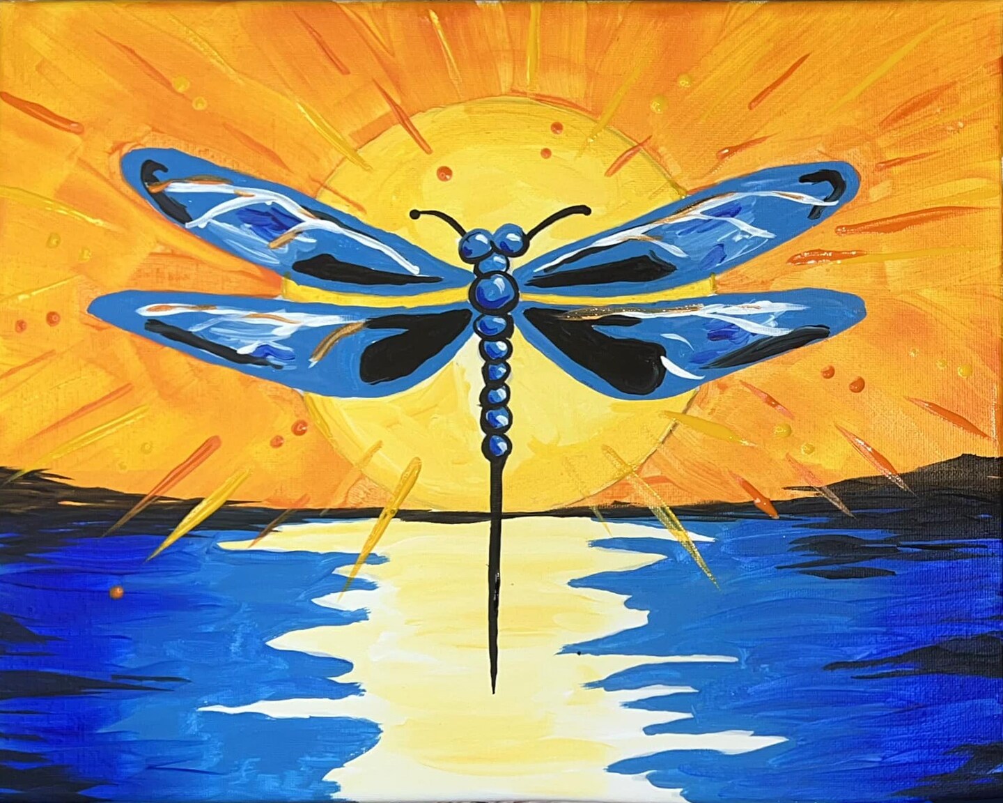 Dragonfly Paint Party