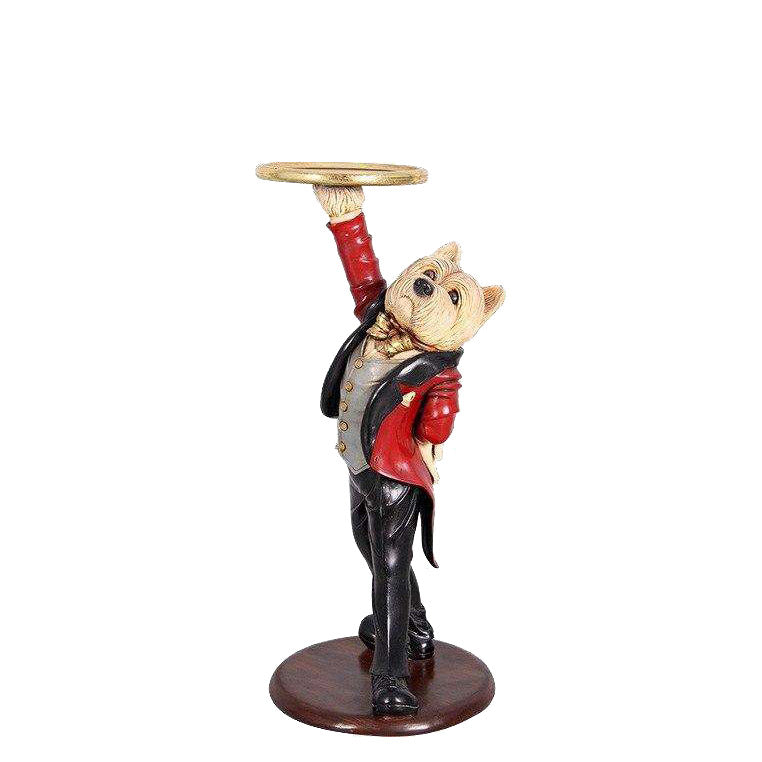Westie Butler Statue