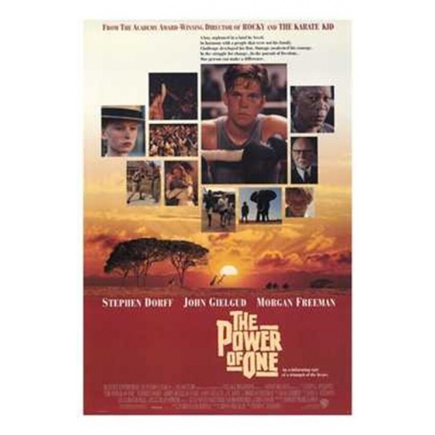 Pop Culture Graphics The Power of One Movie Poster (11 x 17) - Item  MOV204637