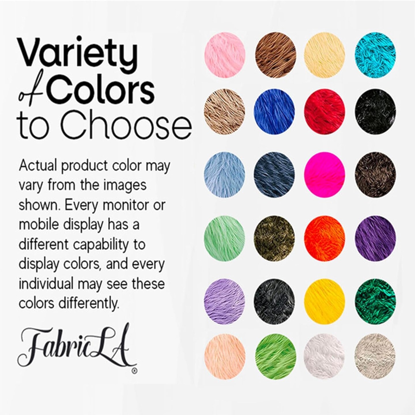 Faux Fur Fabric by FabricLA - 2 Inch x 60 Inch Precut Purple Fur Trim Rolls | Ideal for Crafts & Decor