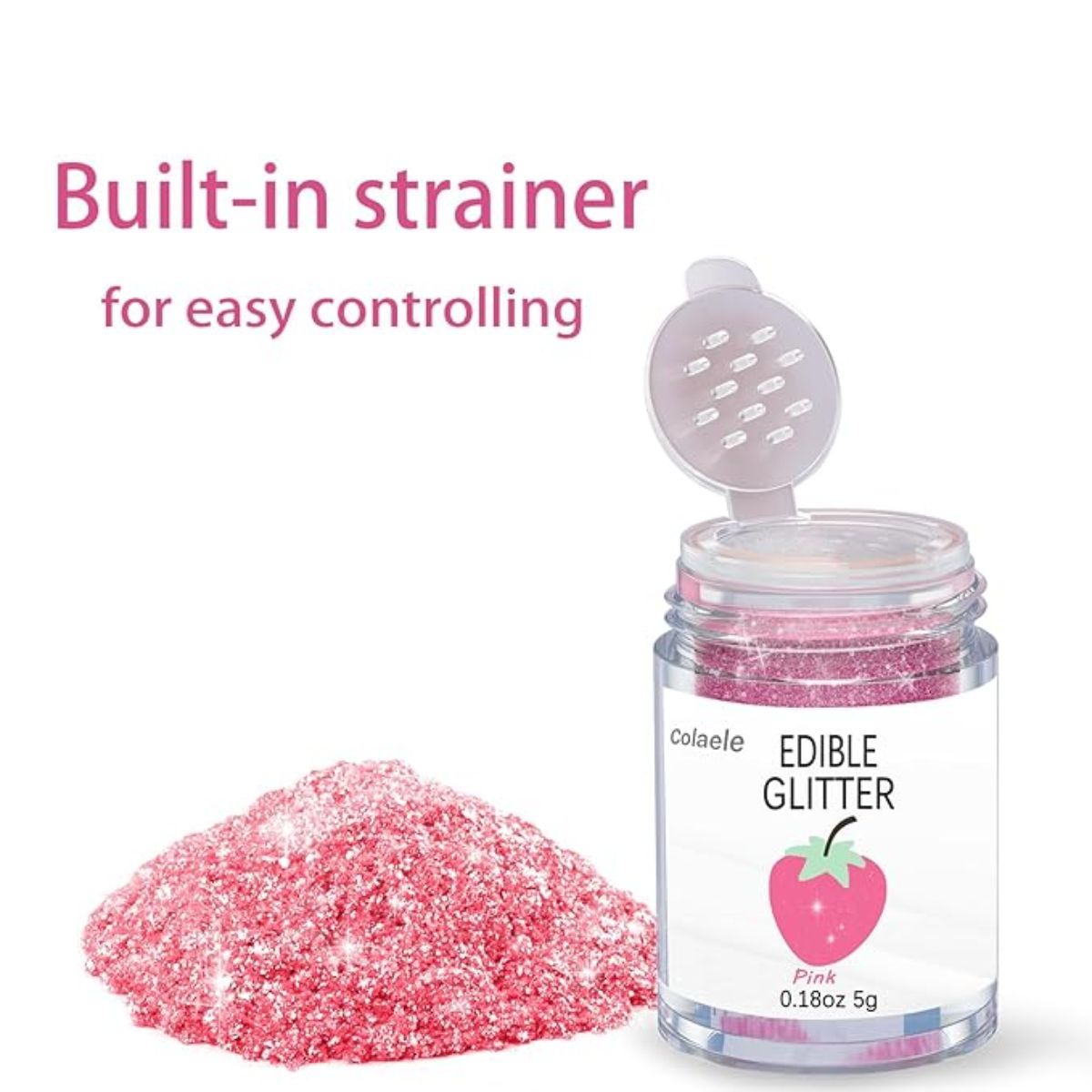 5 grams Edible Glitter Powder for Cakes &#x26; Drinks