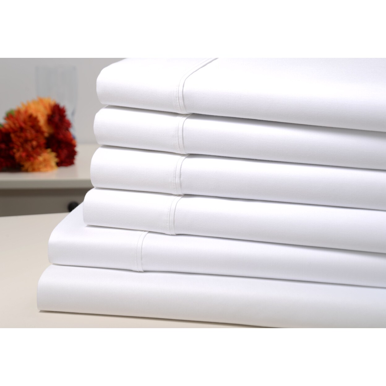 Kathy Ireland Bamboo Cotton 1500 Thread Count 6 Pc Sheet Set Queen King Full