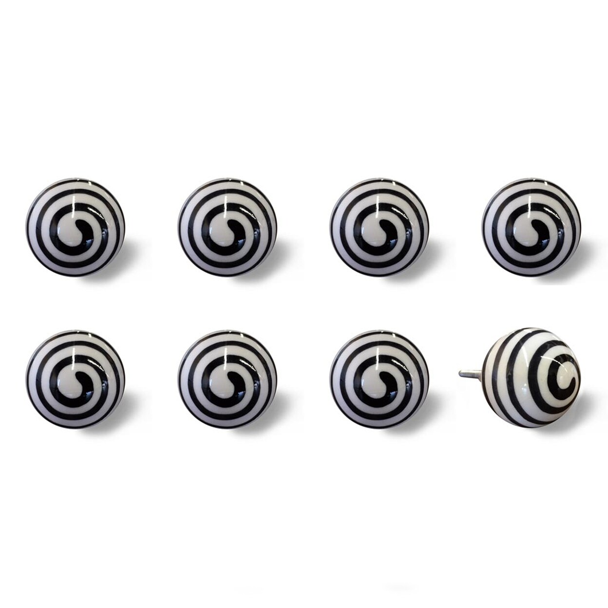 Knob-It    Classic Cabinet and Drawer Knobs  8-Piece  10