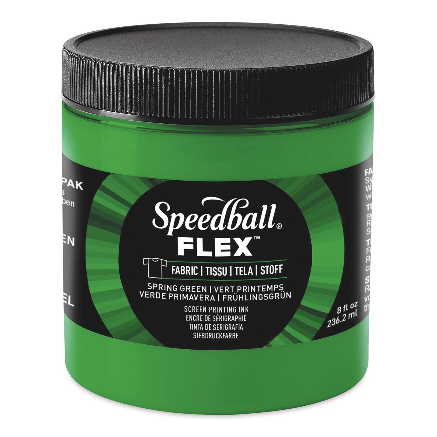 Speedball Flex Screen Printing Fabric Ink - Spring Green, 8 oz