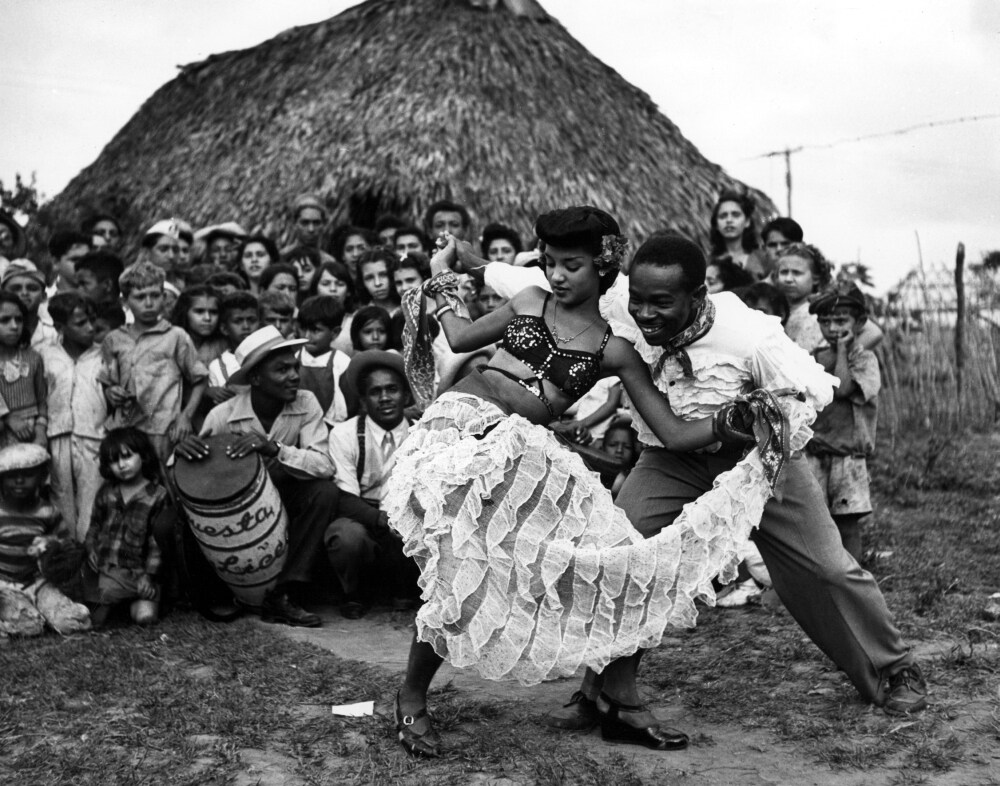 Posterazzi Cuba Cuban-African Dancers. Septermber 15 History