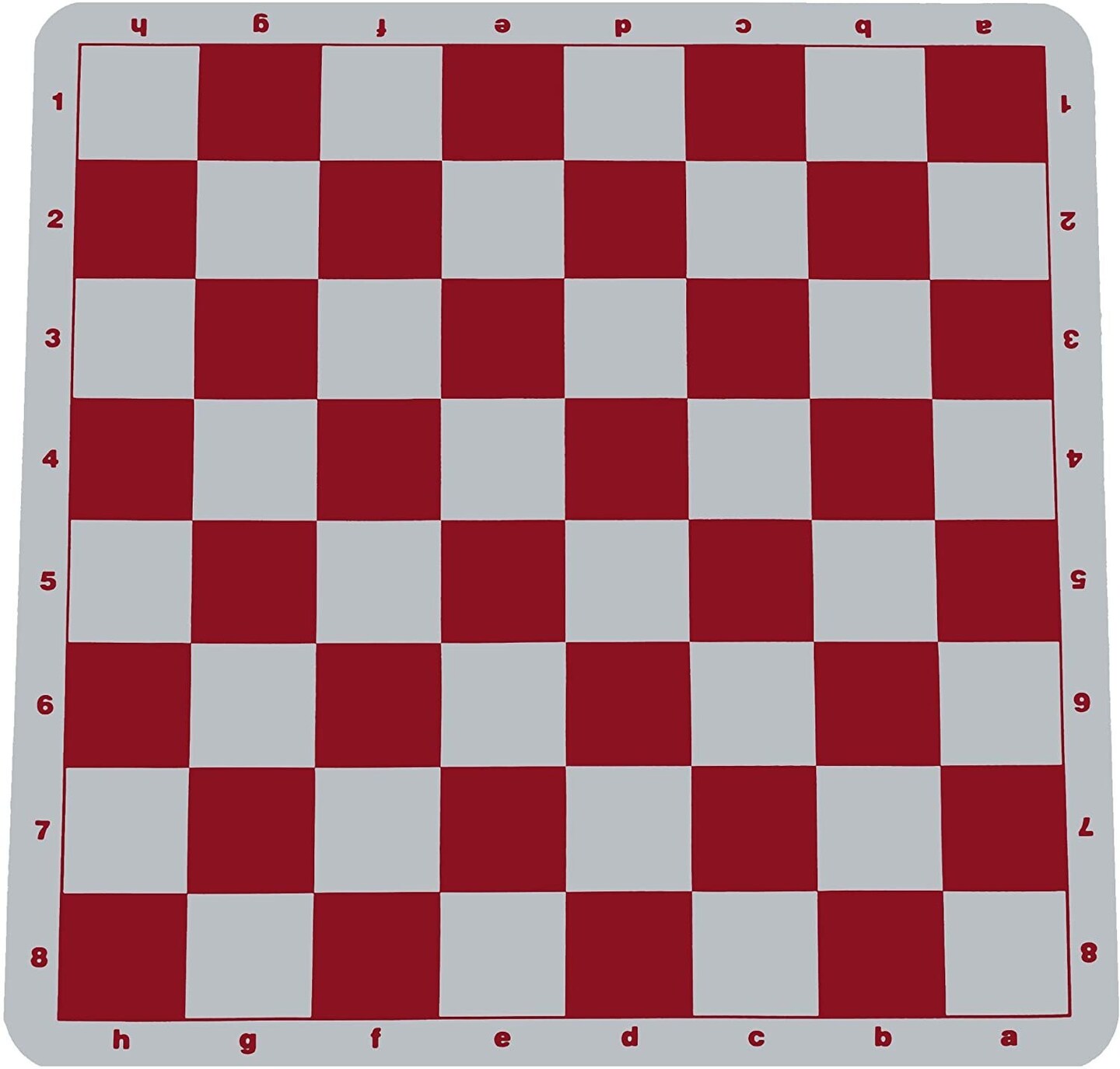 WE Games The Original 100% Silicone Tournament Chess Mat - 20 Inch Board
