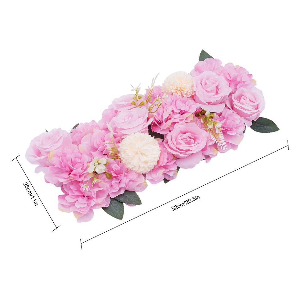 Silk Rose Flower Arrangement Set of 4