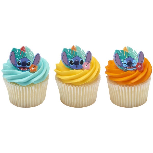 Disney&#x27;s Stitch &#x27;Ohana Energy Cupcake Rings 24ct