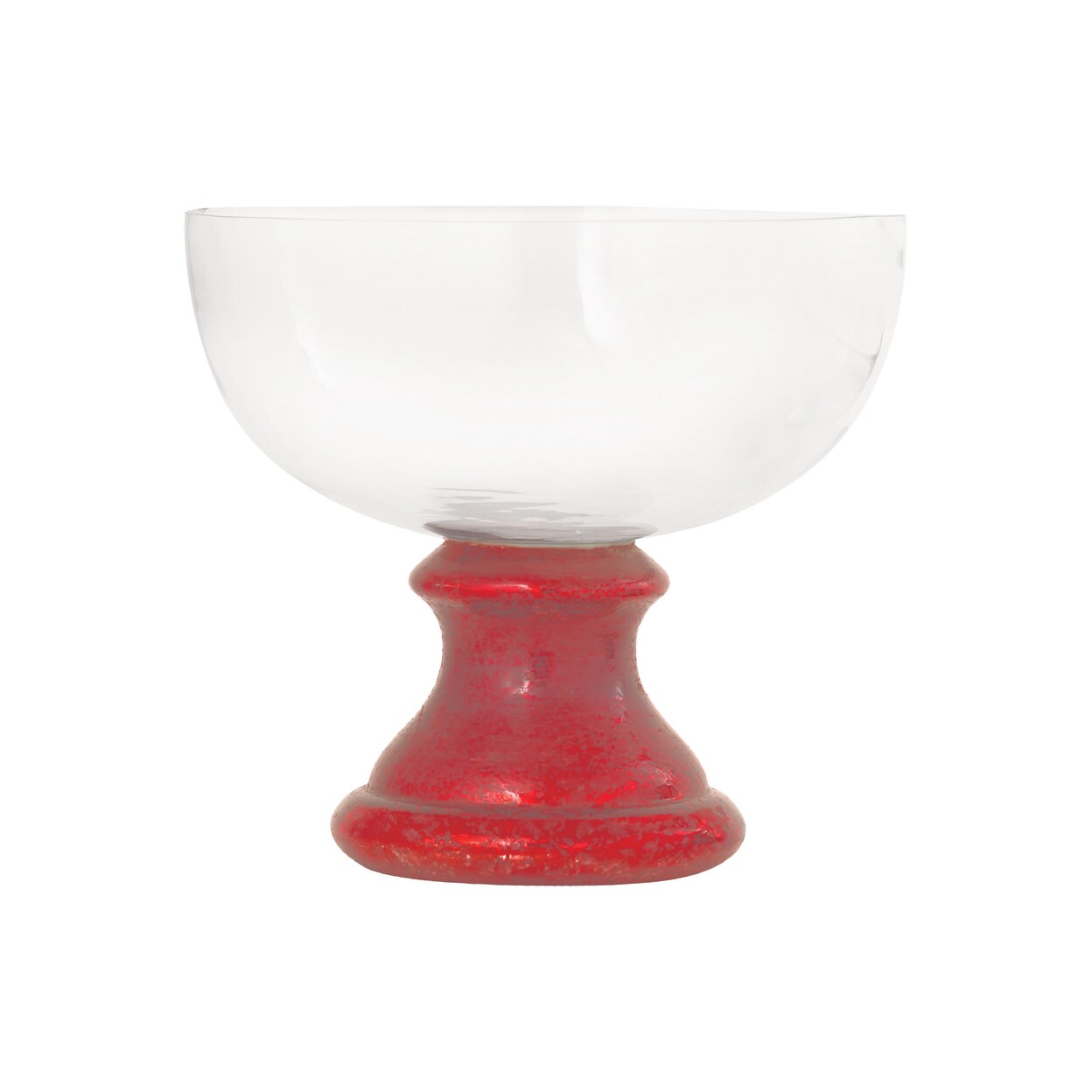 Melrose Bowl - Large Antique Red Artifact And Clear