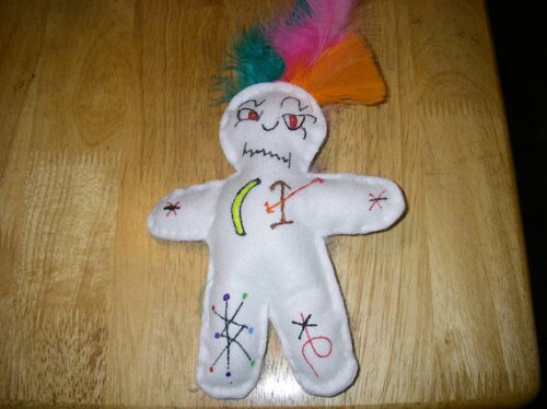 Voodoo Doll Poppet for Power, Success, Attraction Candle Spell Kit