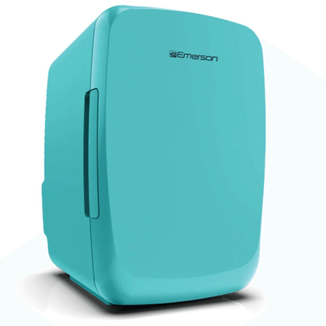 Emerson Portable Mini Fridge Cooler Quiet W Secure Latch And Holds Up To 6
