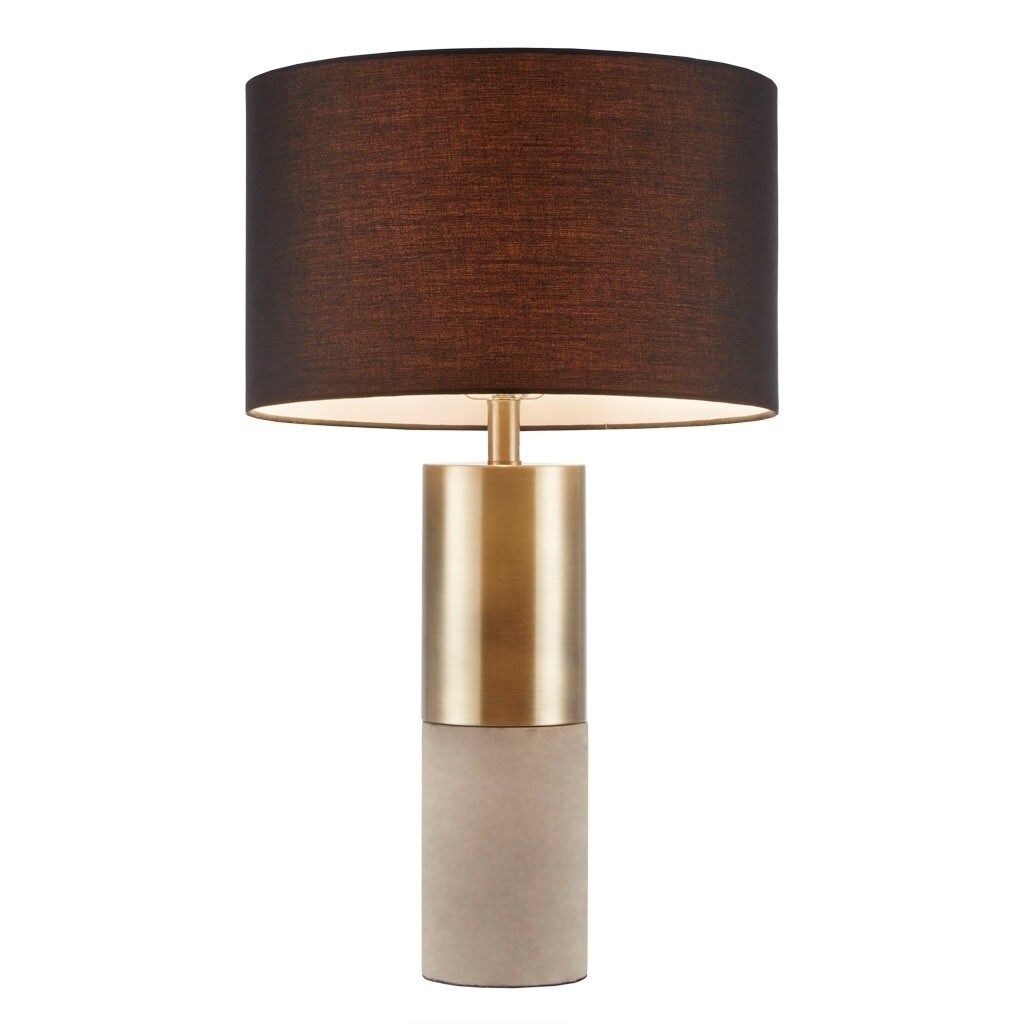Gracie Mills Eveline Modern Concrete Table Lamp - Grace-9514