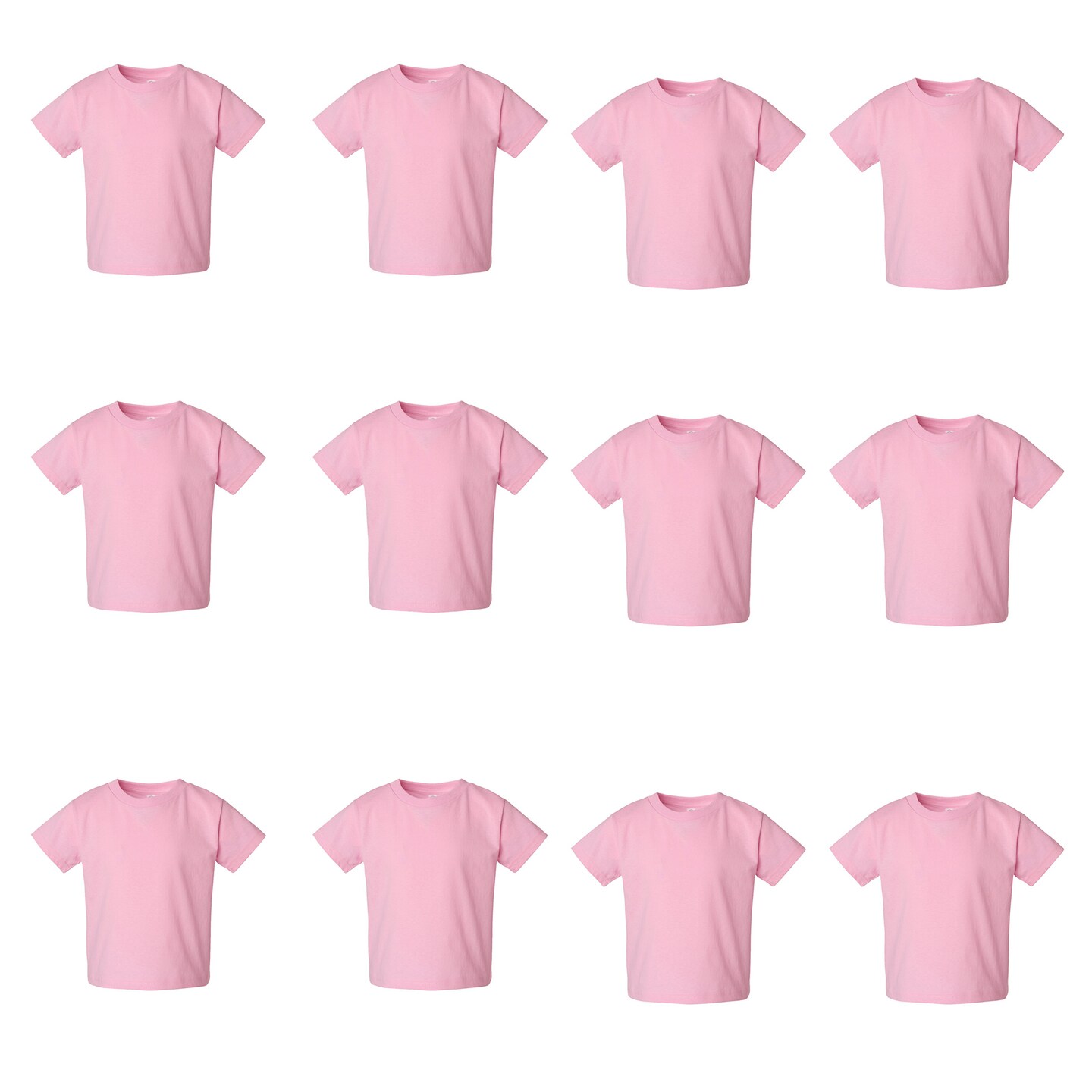 Rabbit Skins® Toddler Cotton Jersey Crewneck Short Sleeve Tee - 3301T