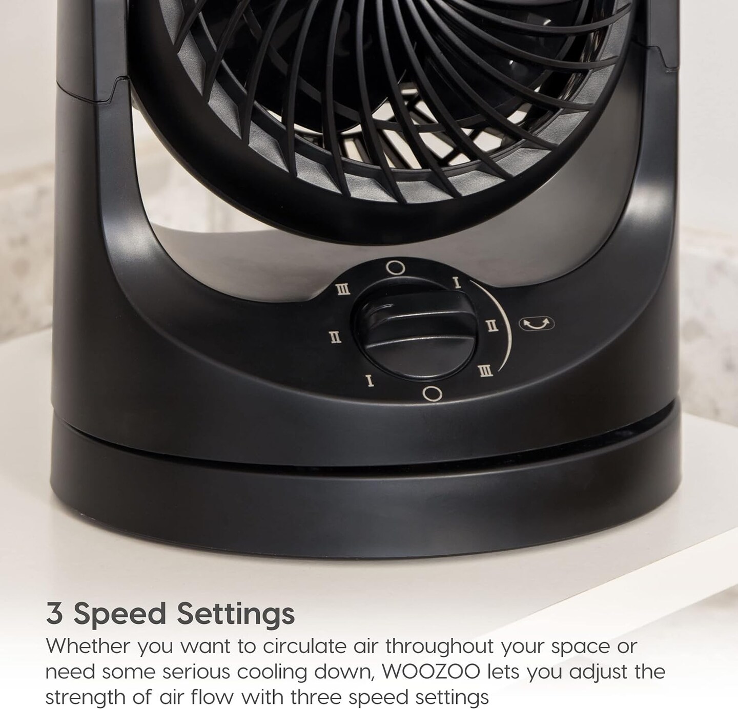 IRIS WOOZOO Air Circulator Fan