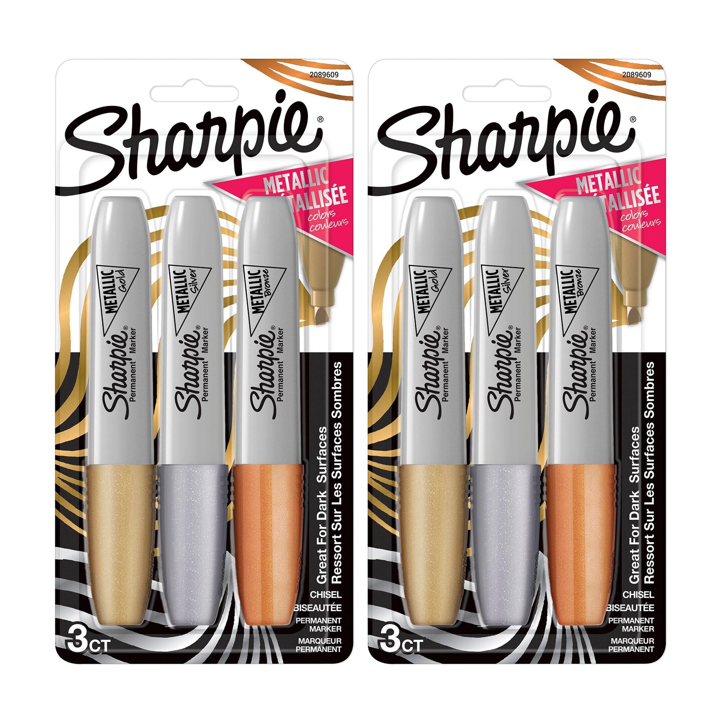 Sharpie Metallic Permanent Markers