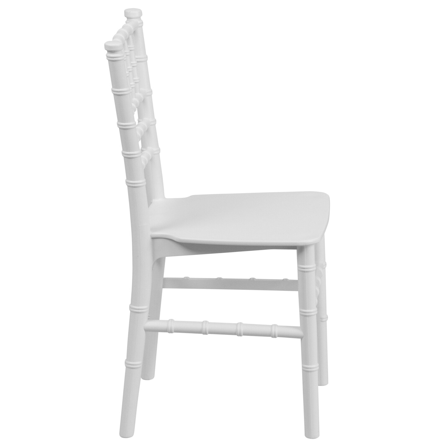 Emma and Oliver 10 Pack Child&#x2019;s All Occasion Resin Chiavari Chair for Home or Home Based Rental Business