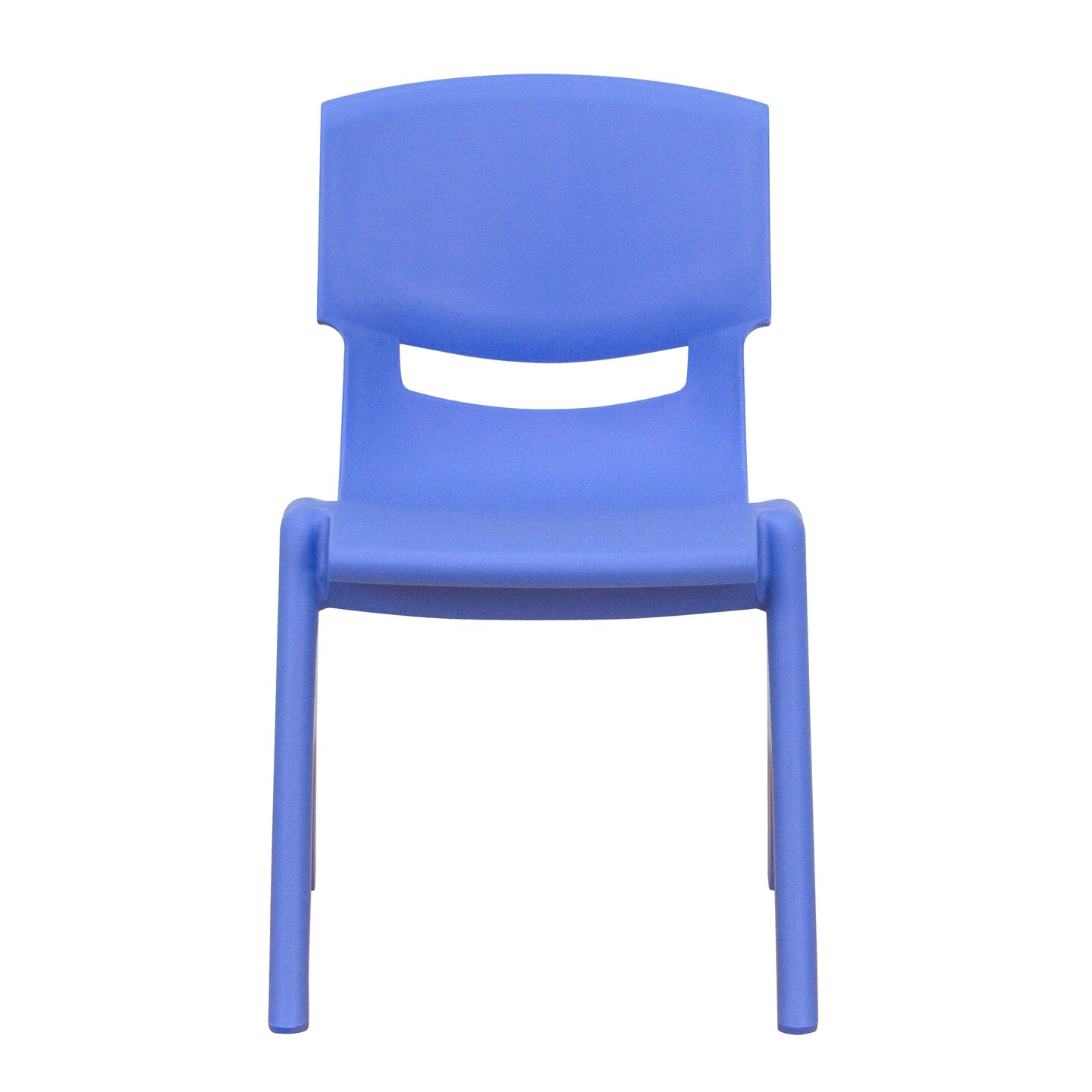 Emma and Oliver 2 Pack Plastic Stackable School Chair with 12&#x22;H Seat, Preschool Seating
