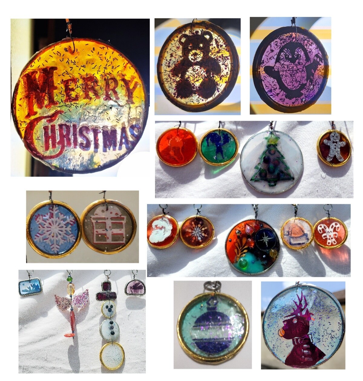 Unique Customizable Christmas Ornaments (set of 20) MakerPlace by