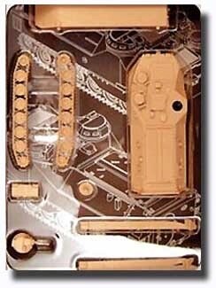 Trumpeter  1/144 AAV7A1 AMPHIBIOUS ARMOR Plastic Model